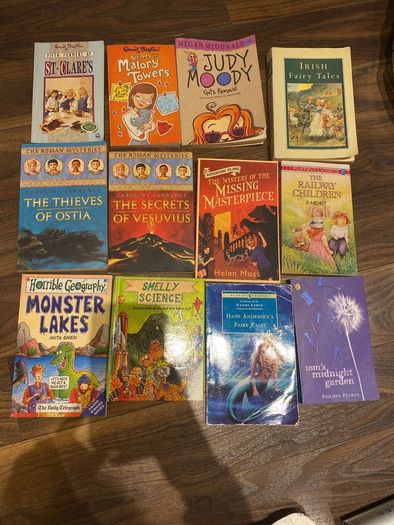 selection of books