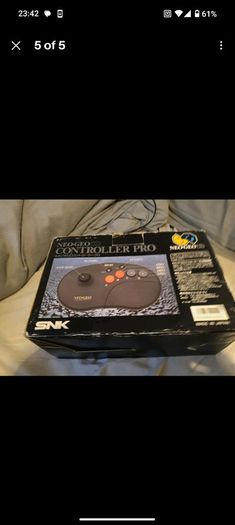 Neo geo cd pro controller boxed