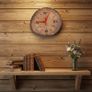 Wooden Rustic Clock Image 3