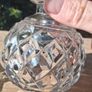 Magnificent Pair of Vintage Cut Glass Perfume Decanters Image 6