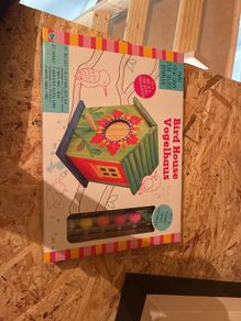paint your own bird house