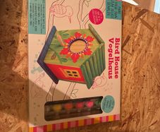 paint your own bird house