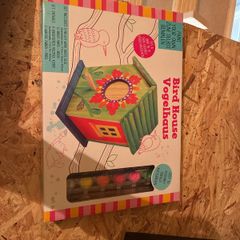 paint your own bird house