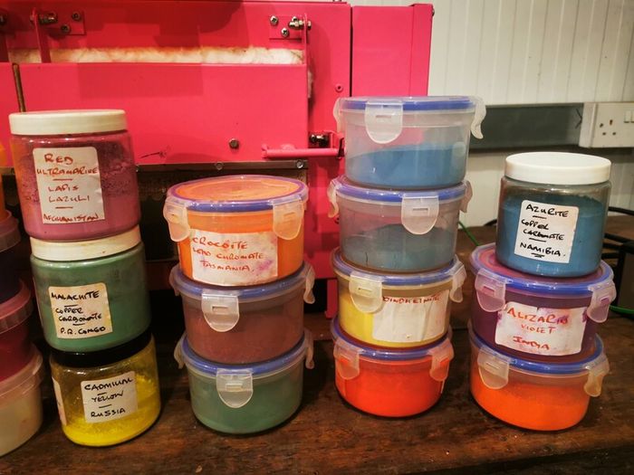 Mineral Pigments Fine Art, Museum Grade