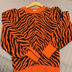 Savida Orange and Black Jumper