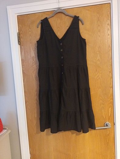Next Black Sleevless  Dress.  S. 14