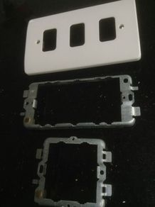 MK 3gang grid and plate, 3G grid and 2G grid