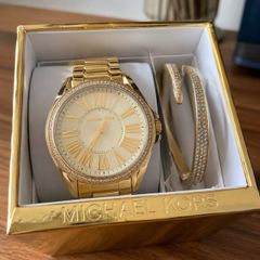 Michael Kors MK3568 Kacie Watch and Bracelet Set