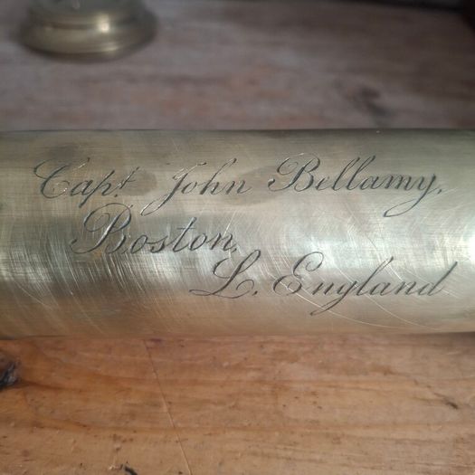 Antique Brass Marine Spyglass Telescope