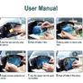 30cmx100cm Car Side Window Rearview Rain Film Anti-Fog Rain-proof Home Bathroom Mirror Waterproof Sticker Films Image 3
