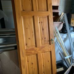 Pine doors x2