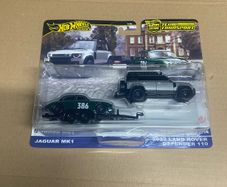 Jaguar Mk1 & Land Rover Defender Hot Wheels