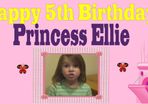Pink Birthday banner 6ft