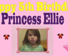 Pink Birthday banner 6ft
