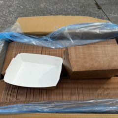 Brand New Kraft Takeaway Food Trays  500 Per Box