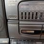 Aiwa CA W51 Dual Cassette Recorder Radio Boombox HI Speed Dubbing W EQ Image 2