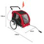 BRAND NEW Mobile Tool Cart Collapsible Dog Trailer Pet Trailer Dog Outdoor Travel Foldable Three-wheeled Bicycle Rear-mounted Pet Image 4