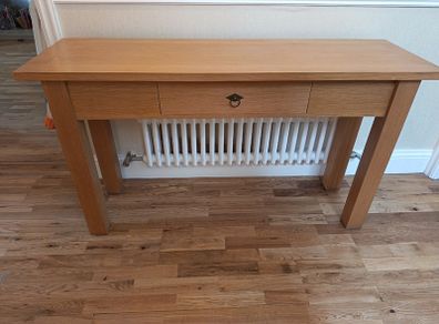 Solid Oak Console Table