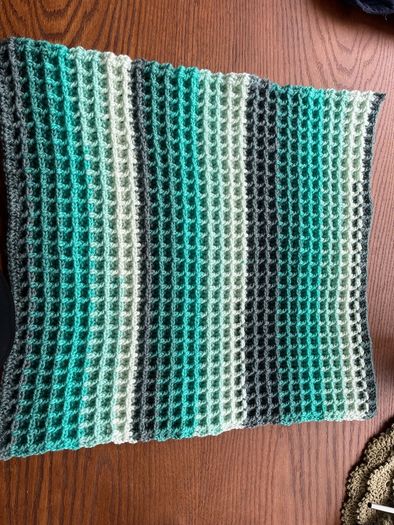 small crochet baby blanket