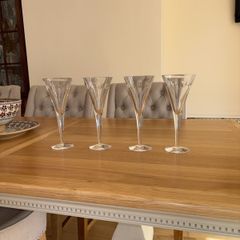 John Rocha Waterford Crystal Geo Incline Large Wine Glasses