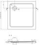 Shower Tray 900x900 Image 3