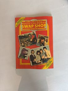 Multi coloured swap shop book