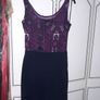 MANGO dress. Pink and Navy. Image 2