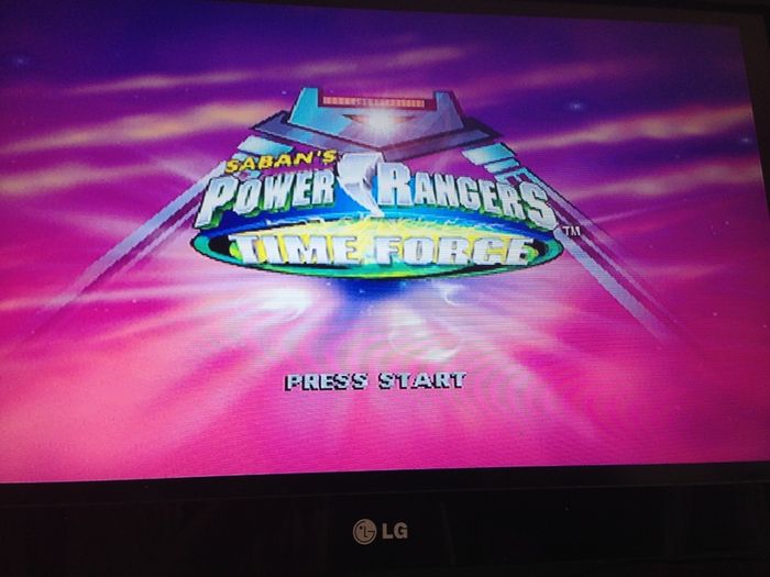 Power rangers time force - Psone