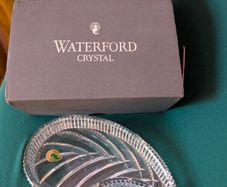 Waterford Crystal Leaf Dish