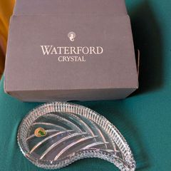 Waterford Crystal Leaf Dish