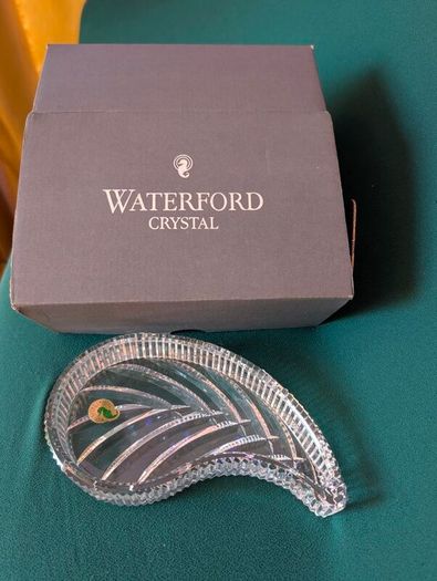 Waterford Crystal Leaf Dish