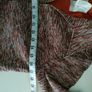 Vintage 70s  Brown Riedinger Double Jersey autumnal dress Postage Included Image 2