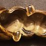 conch majolica vintage ashtray from the 60's Image 2