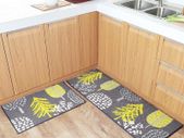 Kitchen Rugs Set 2 Piece Non-Slip Kitchen Mats and Rugs Runner Set Rubber Backing Durable Floor Mat Doormat Machine Washable(45x70+45x120cm,Tree)