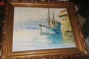 Oil painting on canva