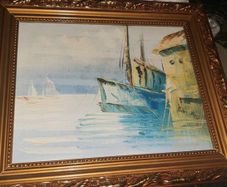 Oil painting on canva
