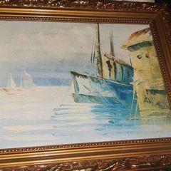 Oil painting on canva