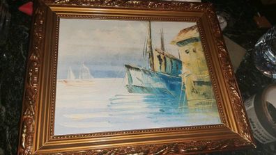 Oil painting on canva