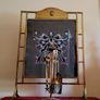 Art noveau brass firescreen & fireside set Image 6