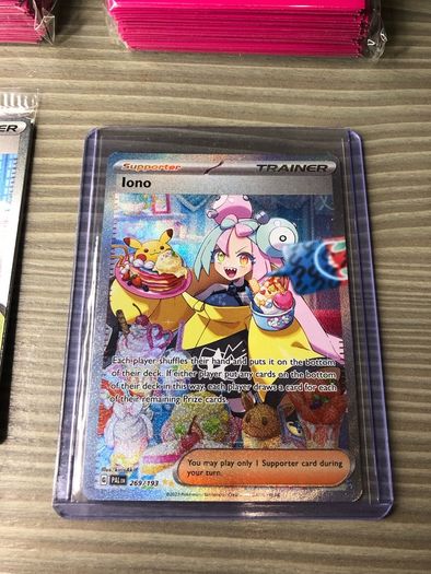 pokemon card iono illustration rare