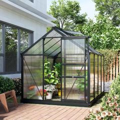 Polycarbonate Greenhouse 6 x 8ft