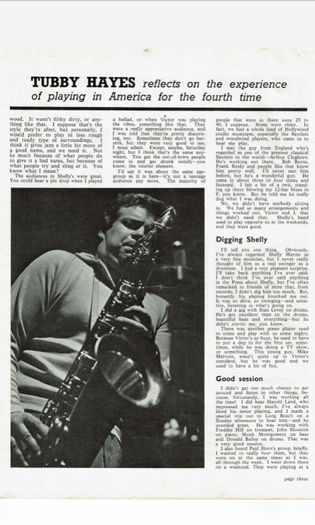 CRESCENDO Jazz Magazine (August 1965)