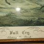 Vintage circa 1950's/1960's framed print of Shayer's English Fox Hunting/ Full Cry. Clearing the Brook Image 4