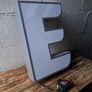 Large Aluminium Letter E Image 4
