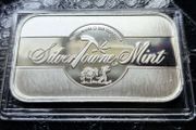 1 oz Silver Bar Silver Towne Mint .999