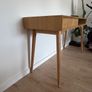 Gallery Milano Oak side board/ desk with a drawer Image 2
