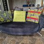 Fama chenille sofa Image 3