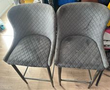 Two bar stools