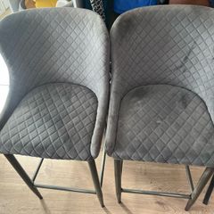 Two bar stools