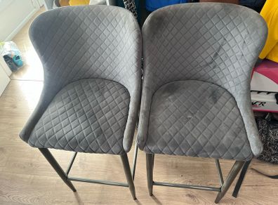 Two bar stools